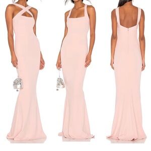 Nookie Viva 2 Two Way Gown Maxi Dress: Prima Blush Pink